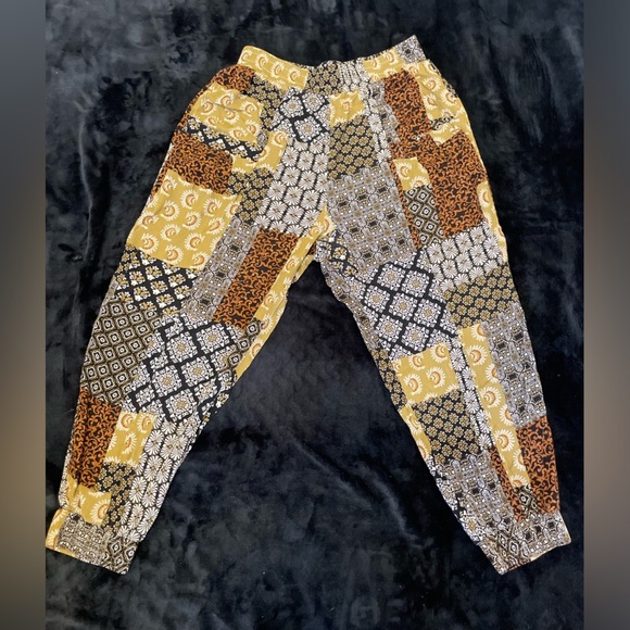 🍂Abstract Print Pants - Picture 1 of 1